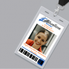 Blueline Airways: employee ID badge