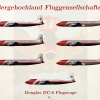 Bergenhochland Fluggensellschaften DC-6 Fleet