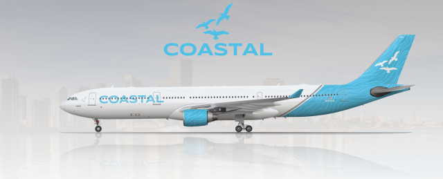 Coastal A330-300 2016 Livery Coastal A330-300 2016 Livery