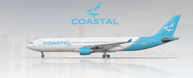 Coastal A330-300 2016 Livery