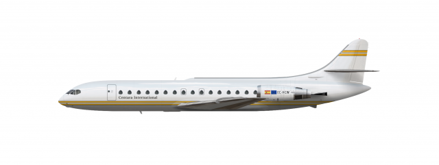 Centara International Caravelle 10R Livery Concept