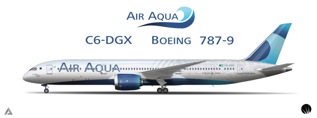 Air Aqua 787 9