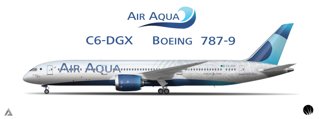 Air Aqua 787 9 Air Aqua 787 9