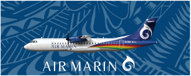 ATR 72 | Air Marin | REUPLOADED