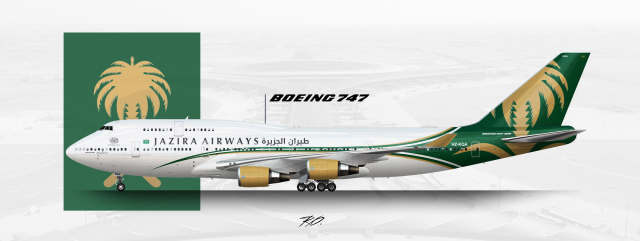 Jazira Airways | Boeing 747-400 & 747-8I
