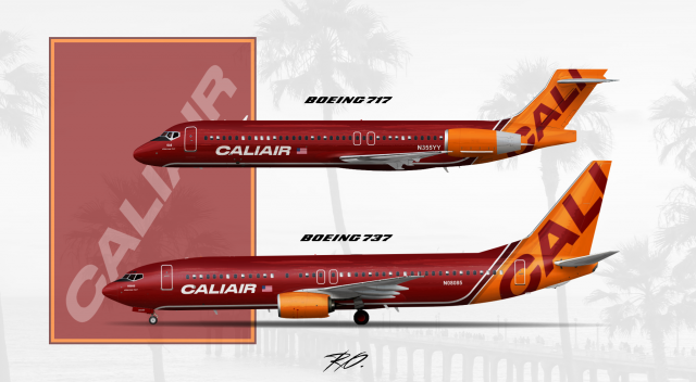 CALIAIR | Boeing 717-200 & 737-800