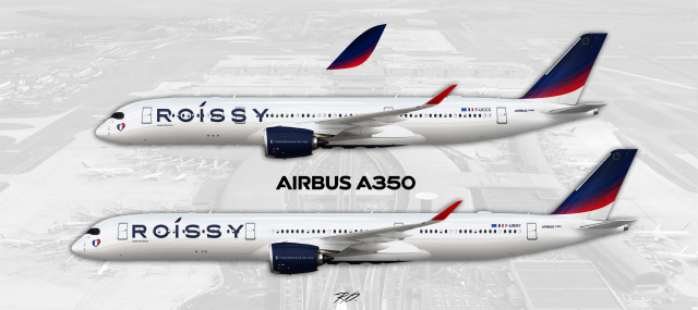 Roissy Airline | Airbus A350-900 & A350-1000