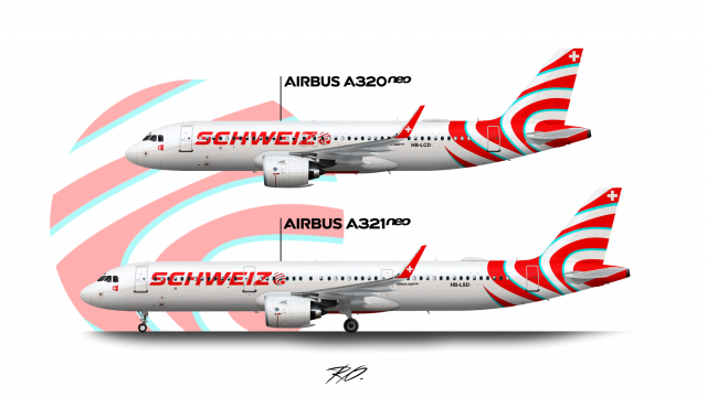 Schweiz Global Airlines | Airbus A320neo & A321neo