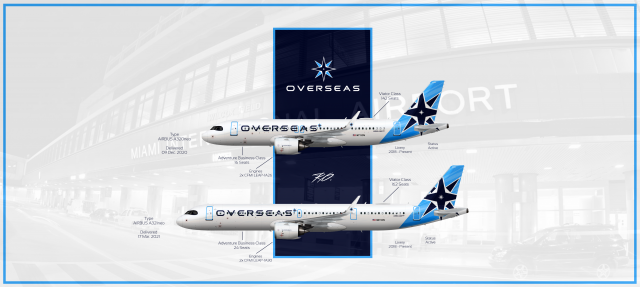 American Overseas Airways | Airbus A320neo | Airbus A321neo