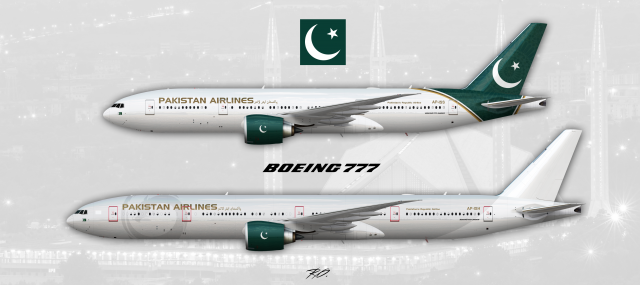 Pakistan Airlines | Boeing 777-200LR & 777-300ER