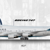 Koreana Airways | Boeing 747-400