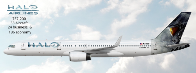 Halo Airlines 757 Halo Airlines 757
