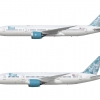 Blue Airlines Heavies Ocean Livery