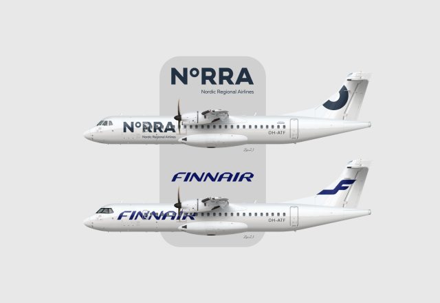 Norra And Finnair ATR 72-212A