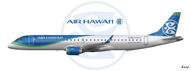 Air Hawaii | 2010s | Embraer E195 Air Hawaii | 2010s | Embraer E195