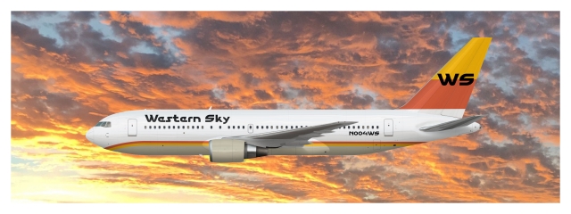 Western Sky Boeing 767-200 1979-1993