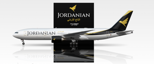 777-200ER Jordanian Crown Airlines 777-200ER Jordanian Crown Airlines