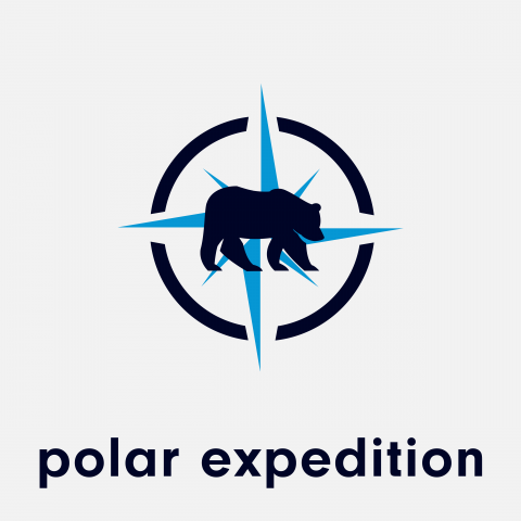 The logo of polar expedition
