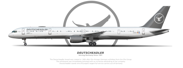 Deutscheadler | Boeing 757-300 | Livery Concept 2006-2014