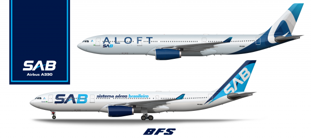 SAB a330-300 2016+ poster SAB a330-300 2016+ poster