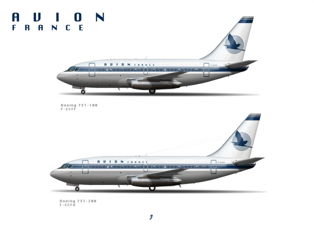 Avion | Boeing 737-100 & 737-200 | 1970s