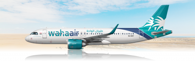 WahaAir (Arabic: طيران الواحة) | Airbus A320-251(neo) | SU-SSY