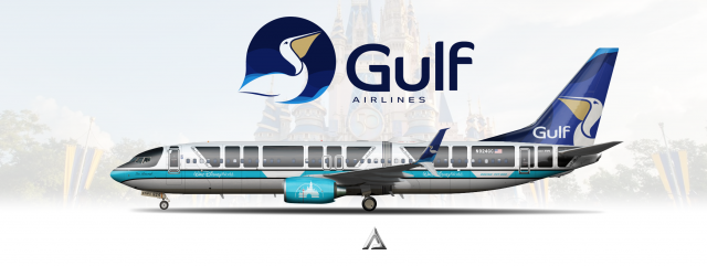 GCA 737 800 Disney Special 2 GCA 737 800 Disney Special 2