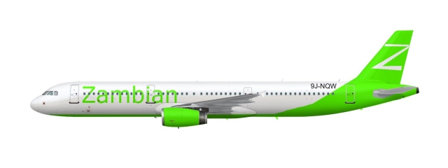 Zambian Airbus A321-200