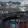 Final approach at Innsbruck