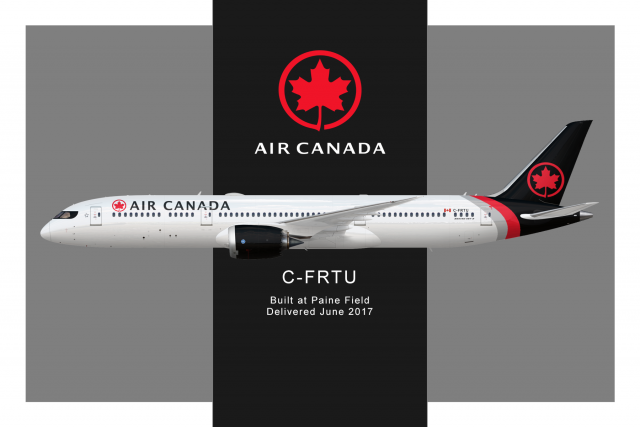 Air Canada 787-9 - C-FRTU