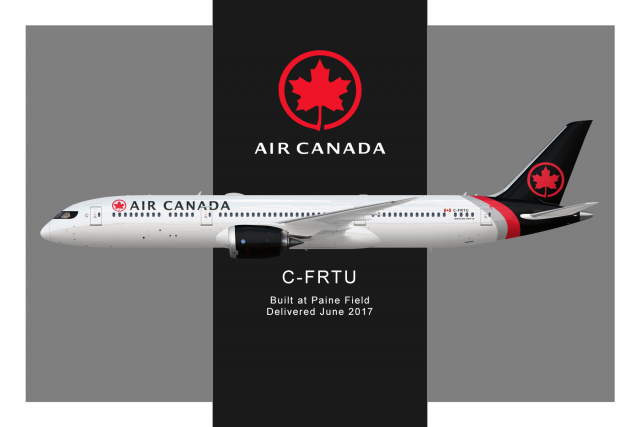 Air Canada 787-9 - C-FRTU Air Canada 787-9 - C-FRTU
