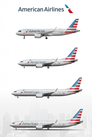 American Airlines Hypothetical Aircraft