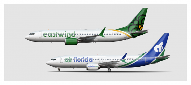Eastwind Airlines/Air Florida 737 MAX 8