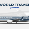 World Travel Airlines Boeing 737 MAX 8