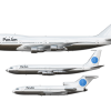 Pan Am Rebrand 1970 - Livery Concept