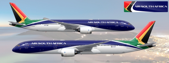 Air South Africa Boeing 787-9