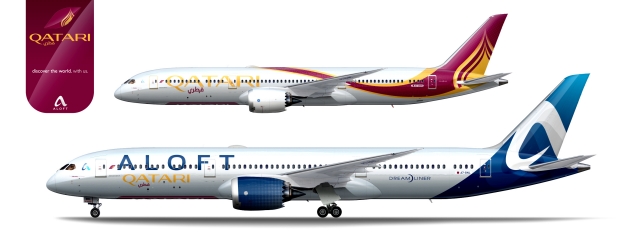 Boeing 787-9 ALOFT Qatari