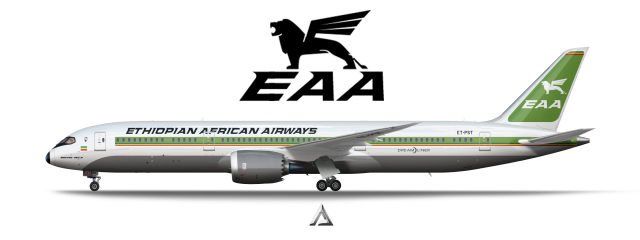 African 787 9 retro