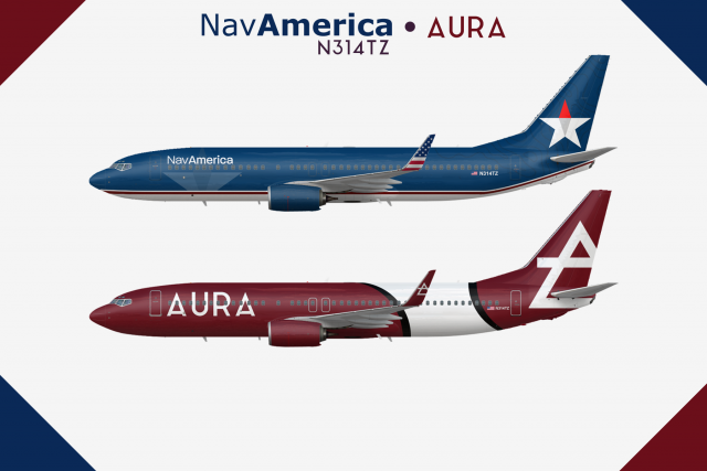 N314TZ 737-800 - A Colorful History N314TZ 737-800 - A Colorful History