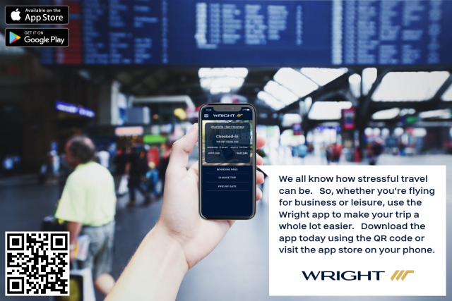 Wright Airways | App Poster