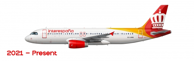 Interespaña Airlines | Airbus A320-232 | AE Hispanic Design Contest Submission Revamp