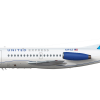 United Airlines Fokker F28-1000 Evo Blue