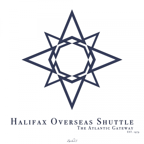 Halifax Overseas Shuttle | Logo & Cover Halifax Overseas Shuttle | Logo & Cover