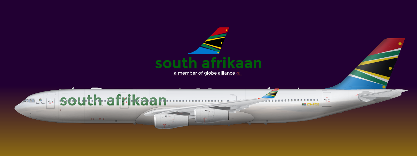 South Afrikaan Airbus A340-300
