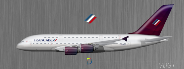 Francaise Airbus A380-800