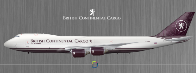 British Continental Airlines Cargo Boeing 747-8F