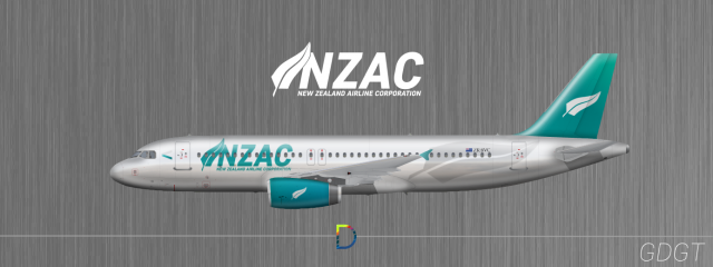 NZAC - New Zealand Airline Corporation Airbus A320-200