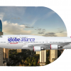 Indonesian Airlines Boeing 747-400 PK-HNM "Globe Alliance Livery"