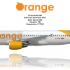 orange A320 leased from thomas cook