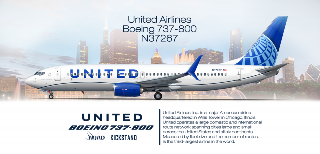 United 737 800